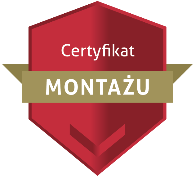 Certyfikat montażu